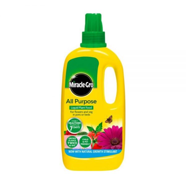 1L Miracle Gro All Purpose Concentrated Liquid Plant Food £4.99 2 for £8