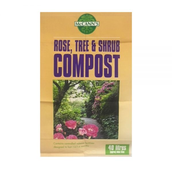 40L Rose, Tree & Shrub Compost 4.50 (2for8)