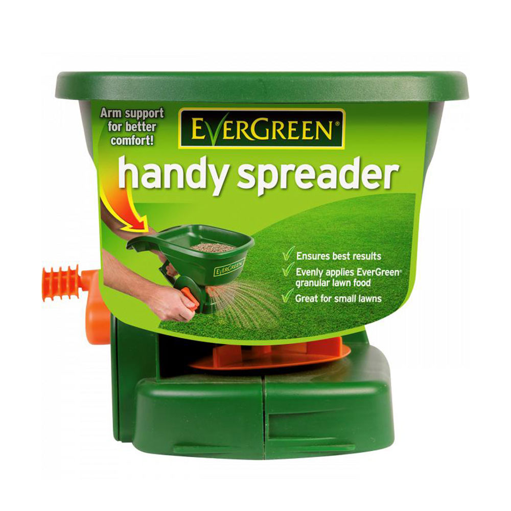 EverGreen Easy Garden Lawn Fertilizer Weed & Feed Seed Spreader 