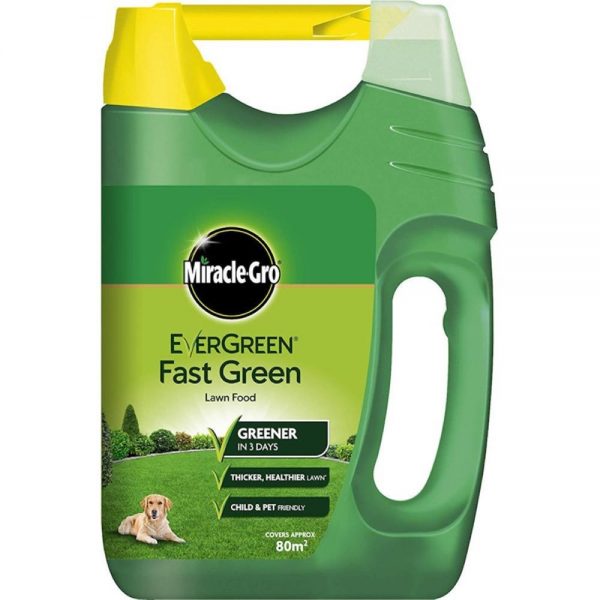 Miracle Grow Evergreen Fast Green Lawn Food 80m2