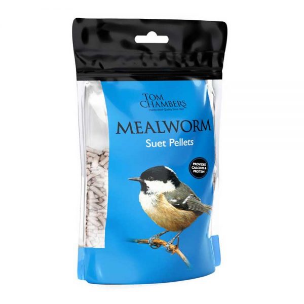 0.9kg Tom Chambers Mealworm Suet Pellets